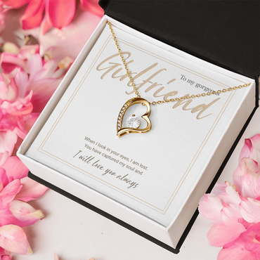 Forever Love Sparkling Heart Necklace – Timeless Gift of Devotion