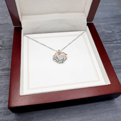 Crown Pendant Necklace