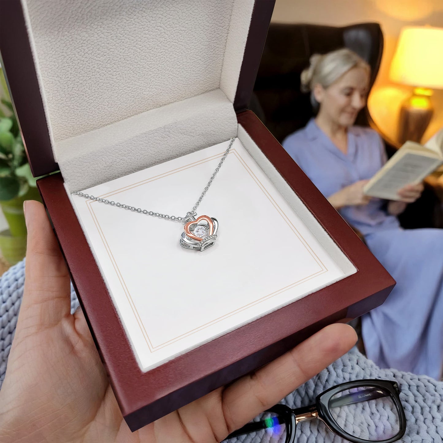 Crown Pendant Necklace