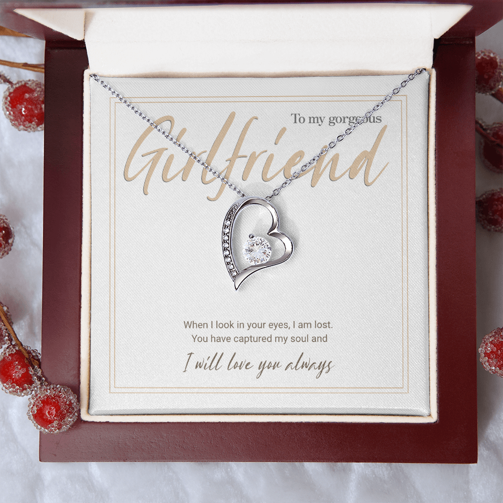 Forever Love Sparkling Heart Necklace – Timeless Gift of Devotion