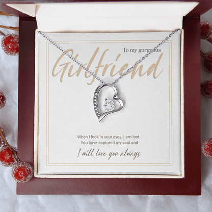 Forever Love Sparkling Heart Necklace – Timeless Gift of Devotion