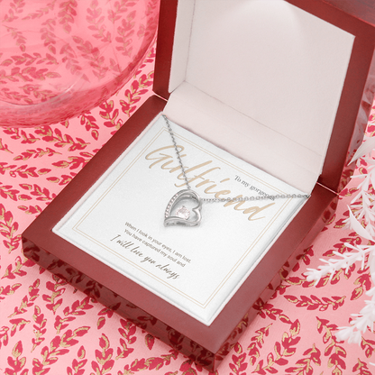 Forever Love Sparkling Heart Necklace – Timeless Gift of Devotion
