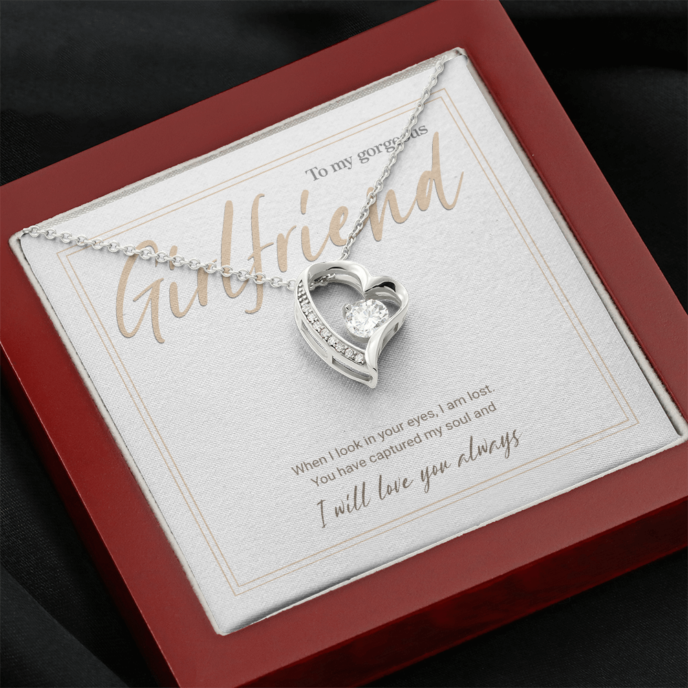 Forever Love Sparkling Heart Necklace – Timeless Gift of Devotion