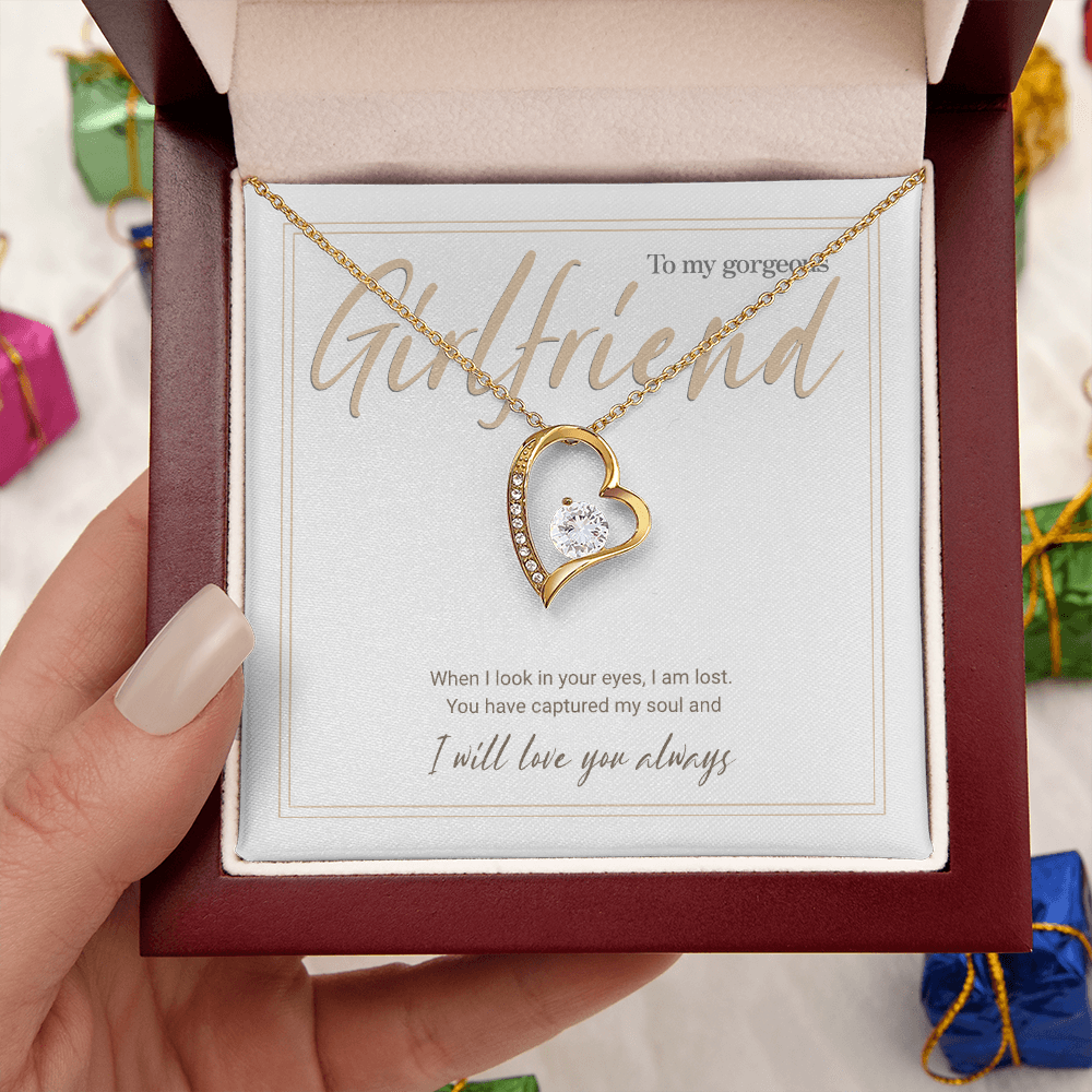 Forever Love Sparkling Heart Necklace – Timeless Gift of Devotion