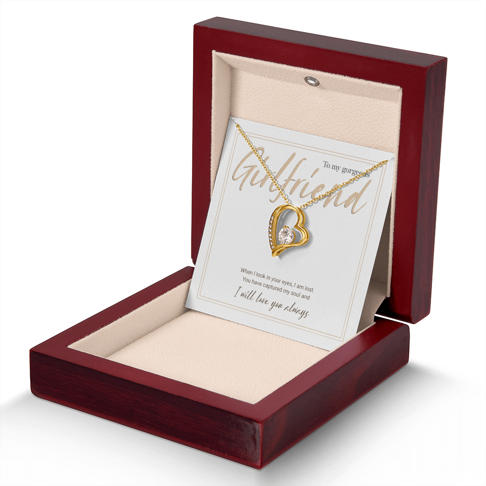 Forever Love Sparkling Heart Necklace – Timeless Gift of Devotion