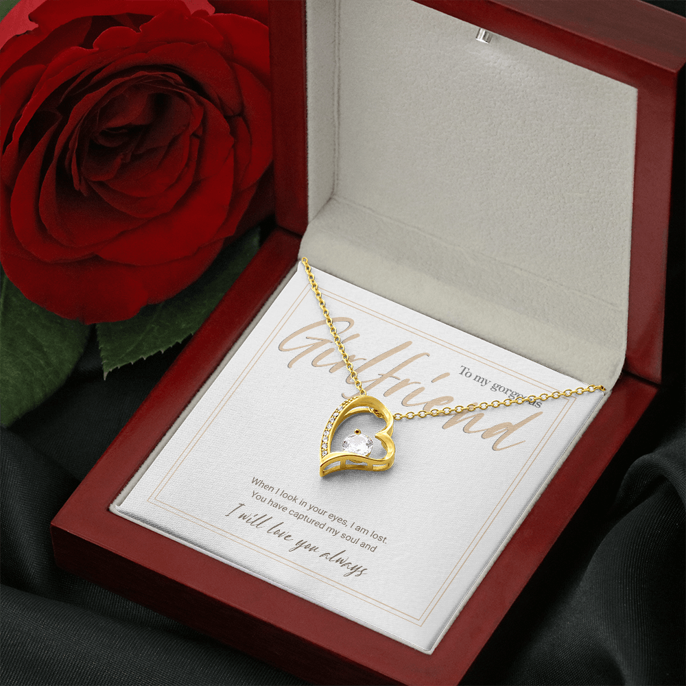 Forever Love Sparkling Heart Necklace – Timeless Gift of Devotion