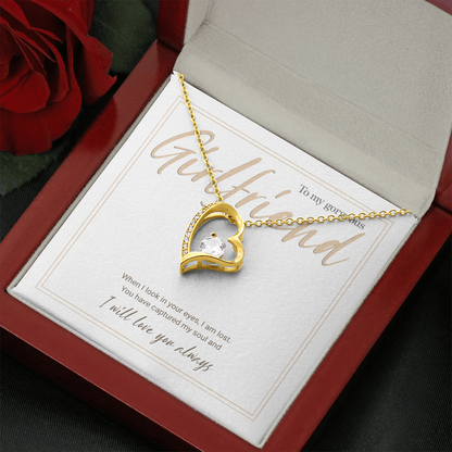 Forever Love Sparkling Heart Necklace – Timeless Gift of Devotion