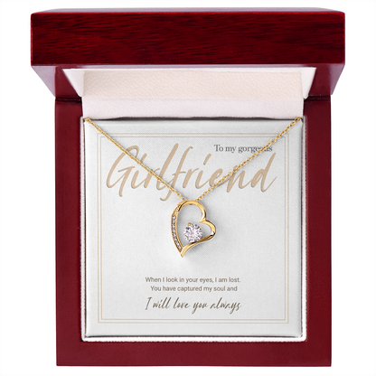 Forever Love Sparkling Heart Necklace – Timeless Gift of Devotion