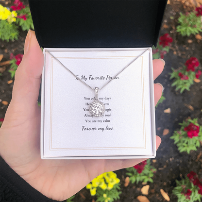 Eternal Hope Necklace with Personalized Message Card – A Timeless Gift for Her