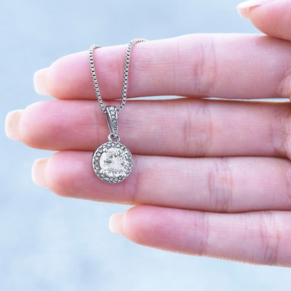 Eternal Hope Necklace with Personalized Message Card – A Timeless Gift for Her
