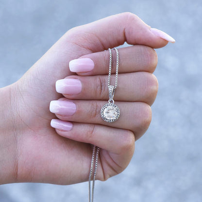 Eternal Hope Necklace with Personalized Message Card – A Timeless Gift for Her
