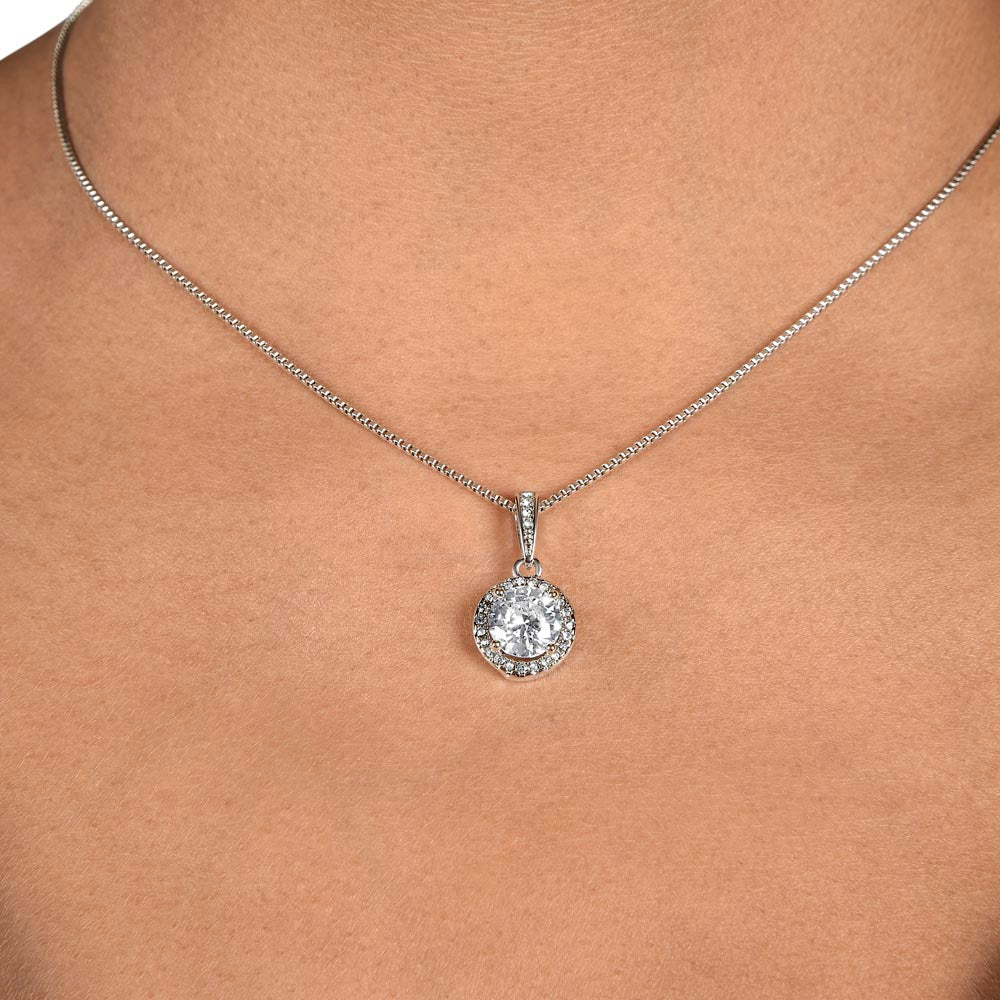 Eternal Hope Necklace with Personalized Message Card – A Timeless Gift for Her
