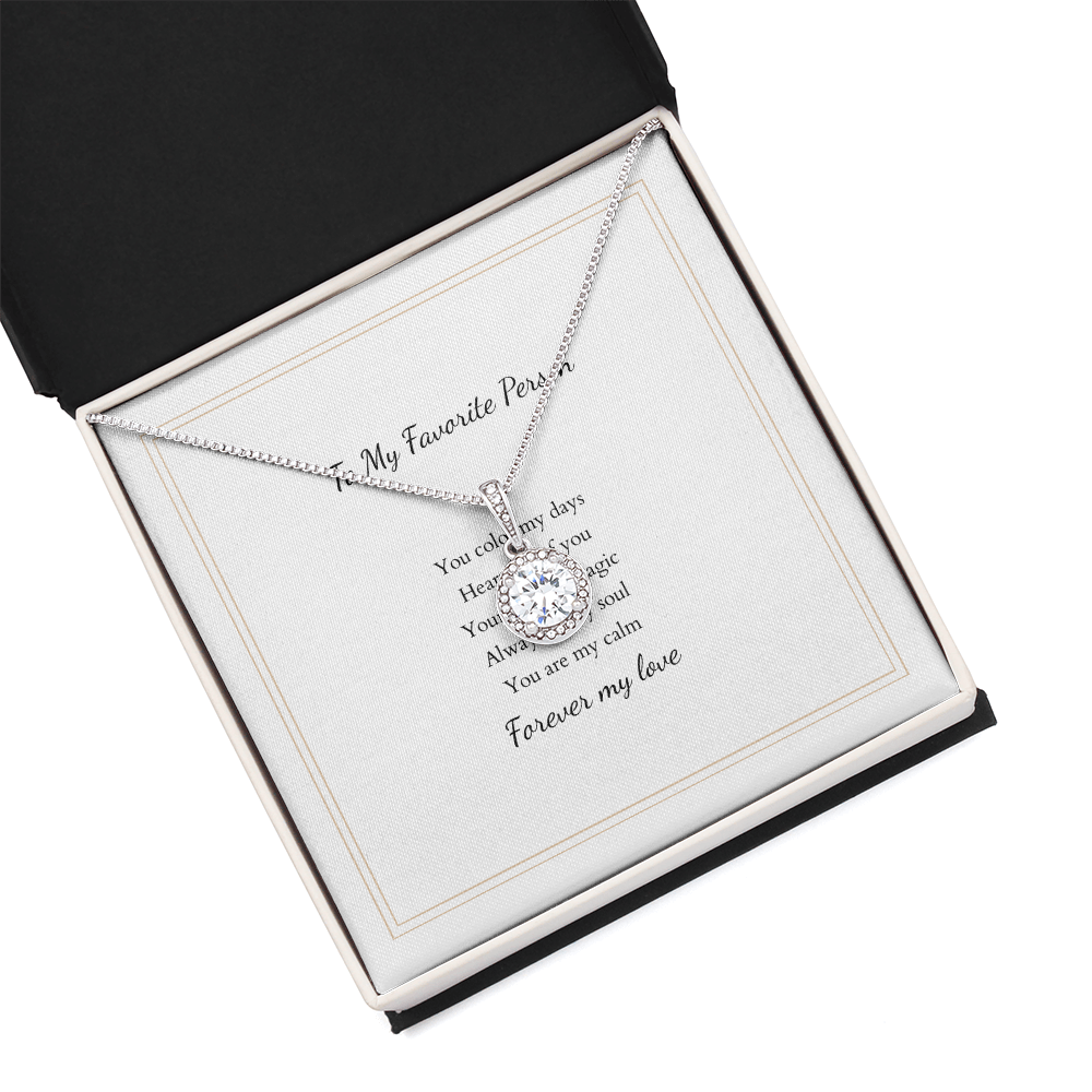 Eternal Hope Necklace with Personalized Message Card – A Timeless Gift for Her