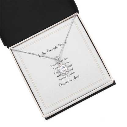 Eternal Hope Necklace with Personalized Message Card – A Timeless Gift for Her