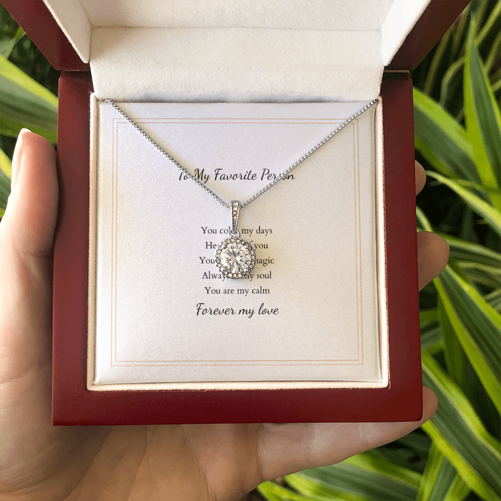 Eternal Hope Necklace with Personalized Message Card – A Timeless Gift for Her
