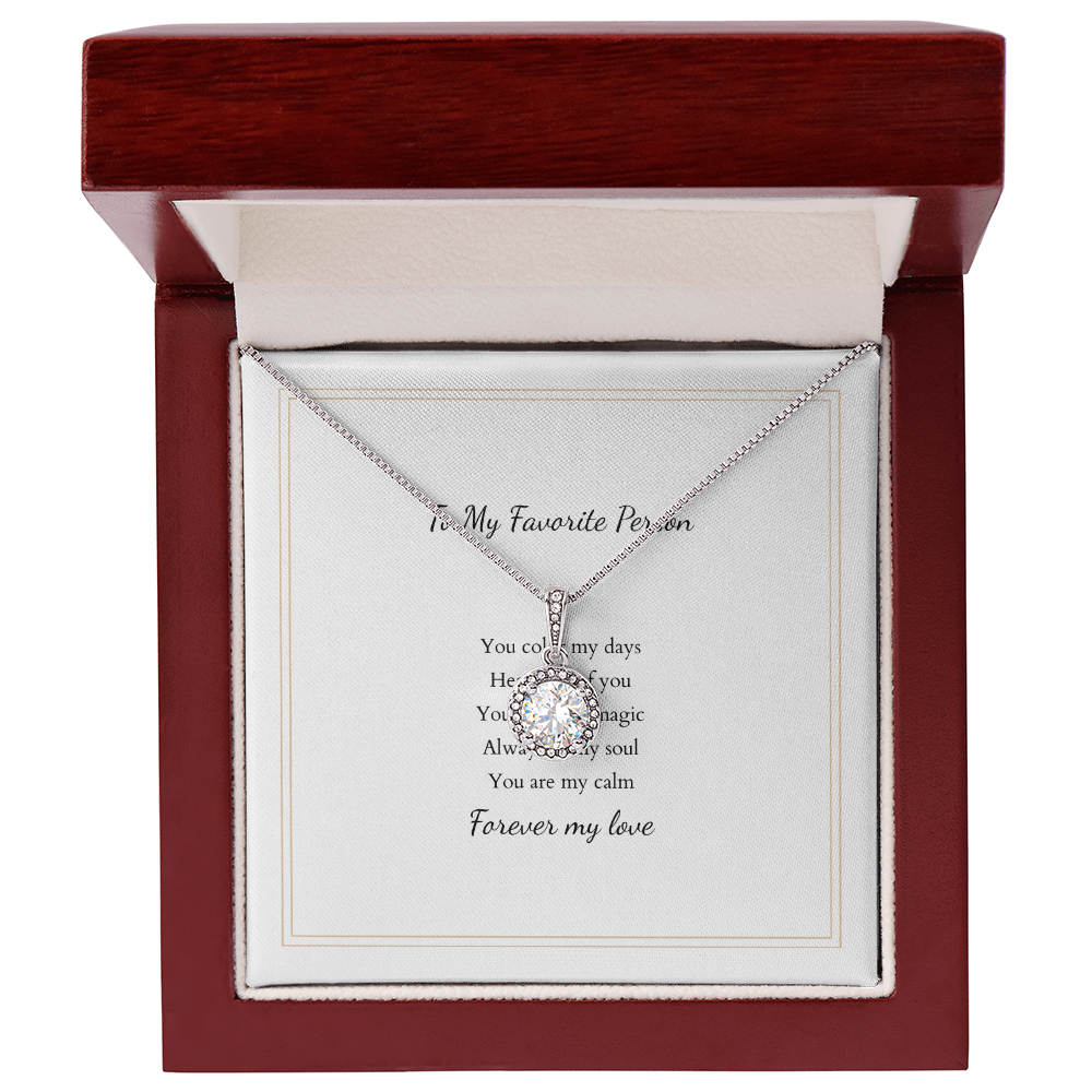 Eternal Hope Necklace with Personalized Message Card – A Timeless Gift for Her