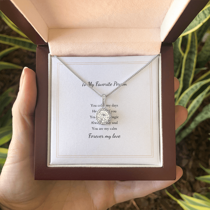 Eternal Hope Necklace with Personalized Message Card – A Timeless Gift for Her