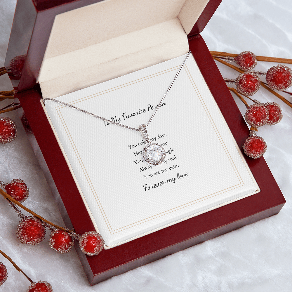 Eternal Hope Necklace with Personalized Message Card – A Timeless Gift for Her