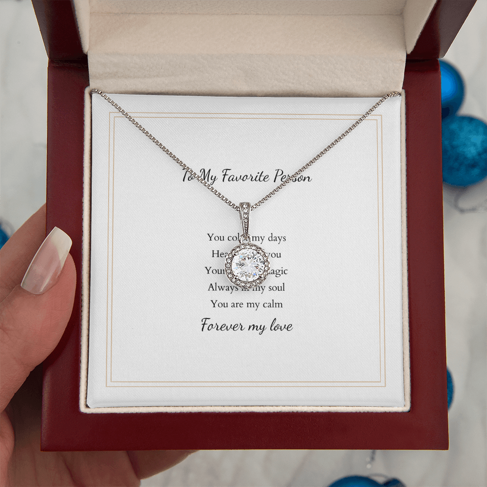 Eternal Hope Necklace with Personalized Message Card – A Timeless Gift for Her