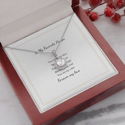 Eternal Hope Necklace with Personalized Message Card – A Timeless Gift for Her