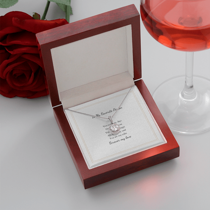 Eternal Hope Necklace with Personalized Message Card – A Timeless Gift for Her
