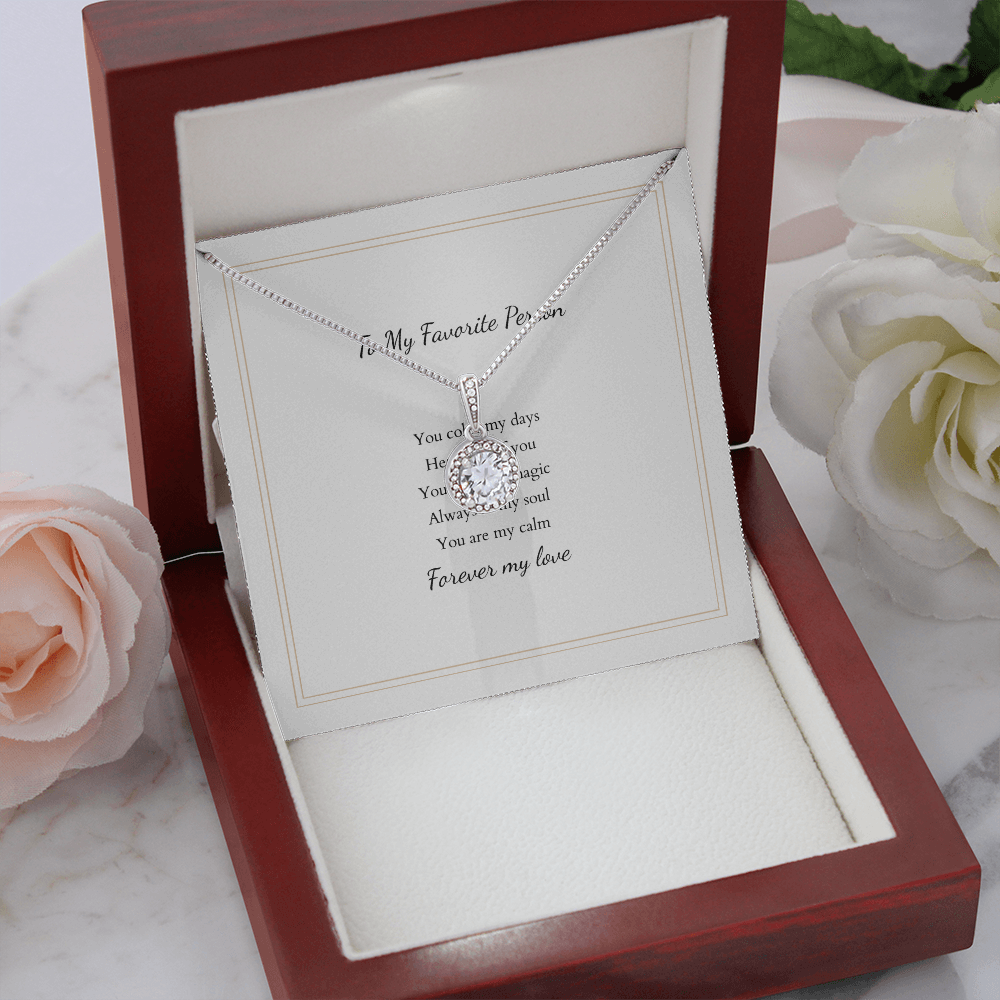 Eternal Hope Necklace with Personalized Message Card – A Timeless Gift for Her