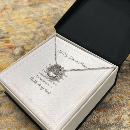 Lucky In Love Necklace – With Custom Message Card