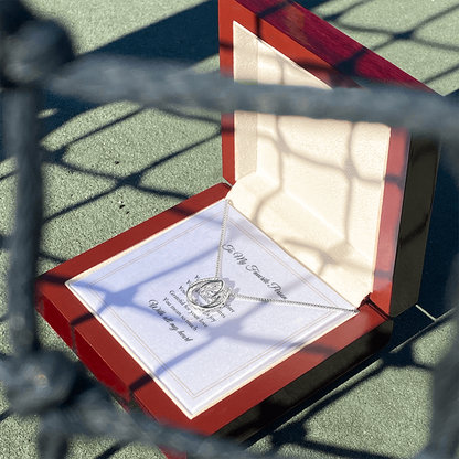 Lucky In Love Necklace – With Custom Message Card