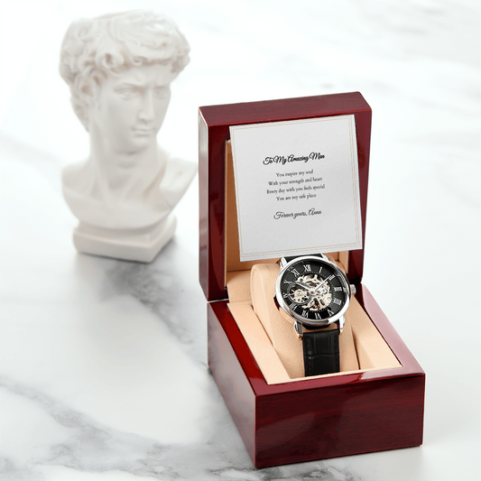 Openwork Watch — with Personalized Message Card