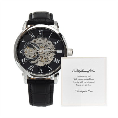 Openwork Watch — with Personalized Message Card
