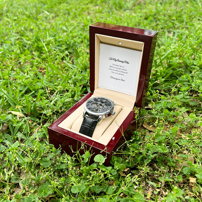 Openwork Watch — with Personalized Message Card