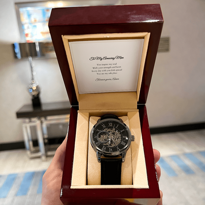 Openwork Watch — with Personalized Message Card