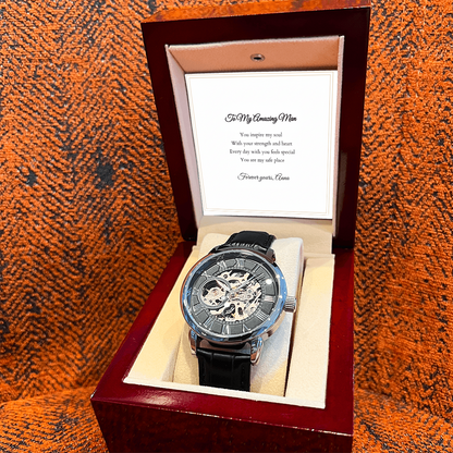 Openwork Watch — with Personalized Message Card