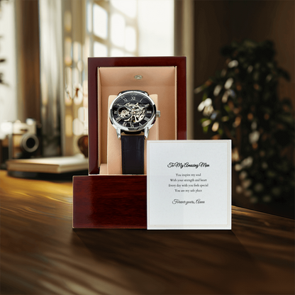 Openwork Watch — with Personalized Message Card