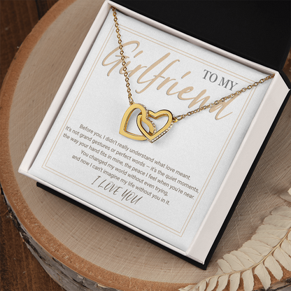 Interlocking Hearts Necklace – A Symbol of Endless Loveс +