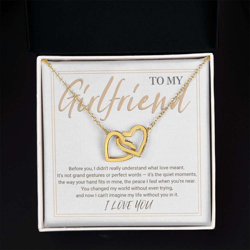 Interlocking Hearts Necklace – A Symbol of Endless Loveс +