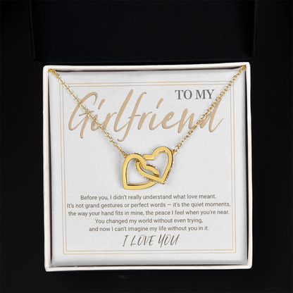 Interlocking Hearts Necklace – A Symbol of Endless Loveс +