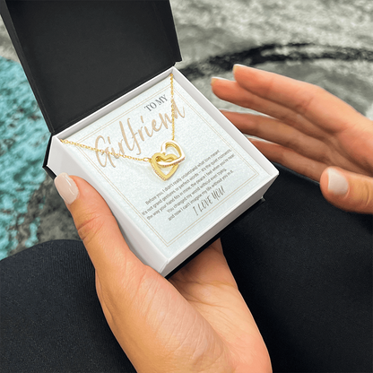 Interlocking Hearts Necklace – A Symbol of Endless Loveс +