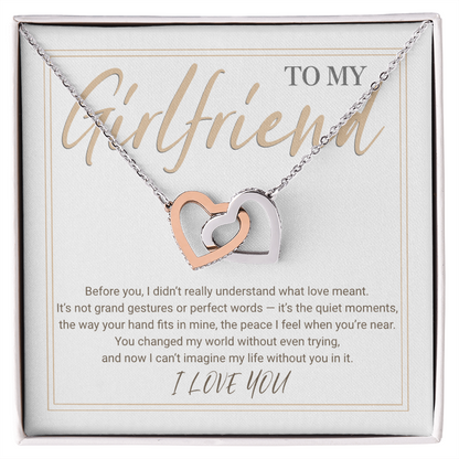 Interlocking Hearts Necklace – A Symbol of Endless Loveс +