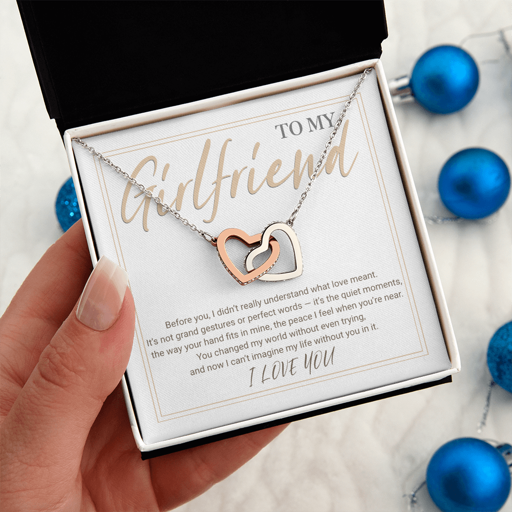 Interlocking Hearts Necklace – A Symbol of Endless Loveс +