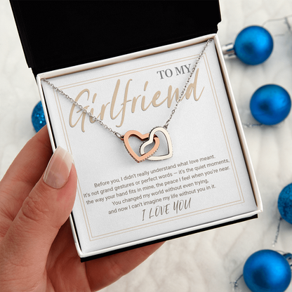 Interlocking Hearts Necklace – A Symbol of Endless Loveс +