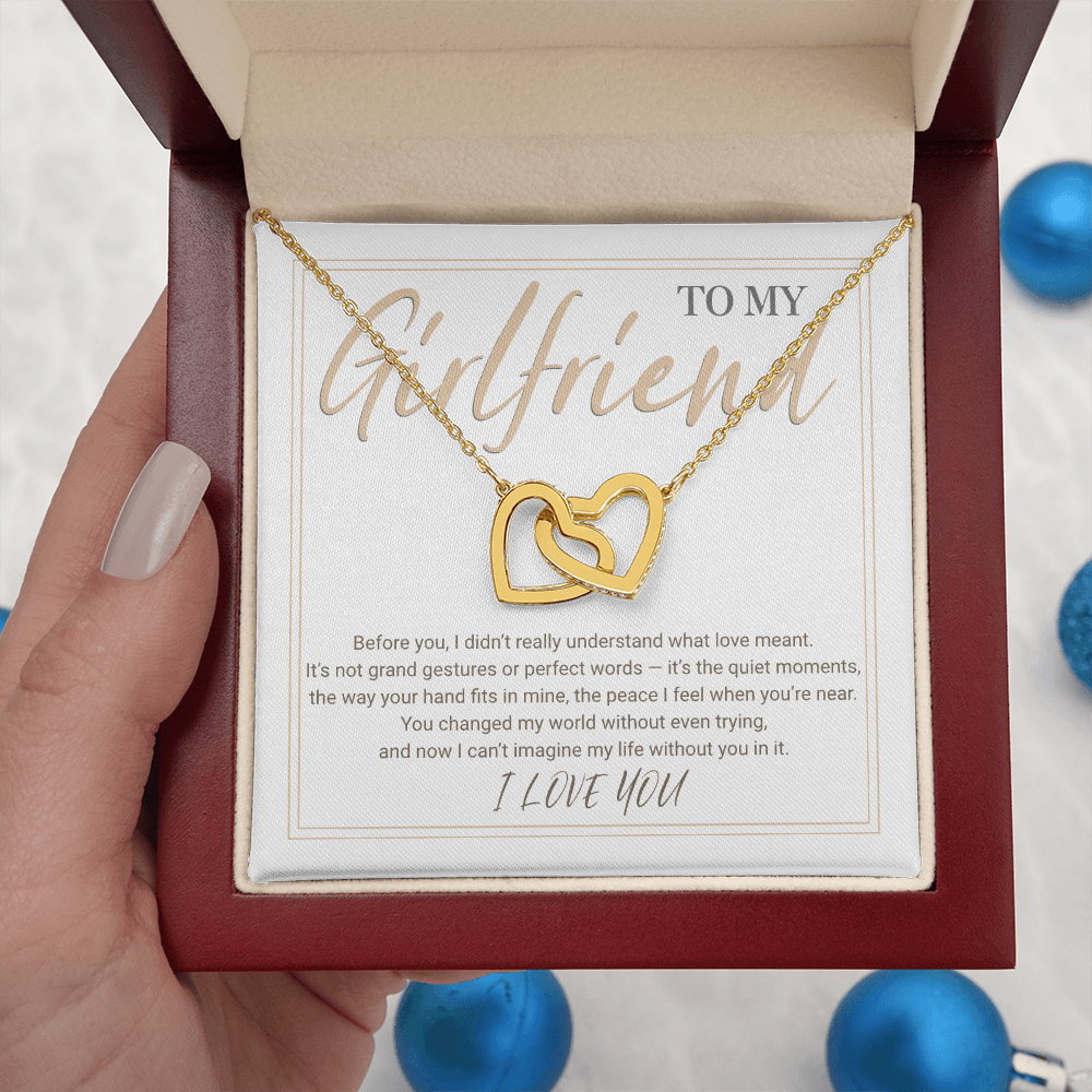 Interlocking Hearts Necklace – A Symbol of Endless Loveс +