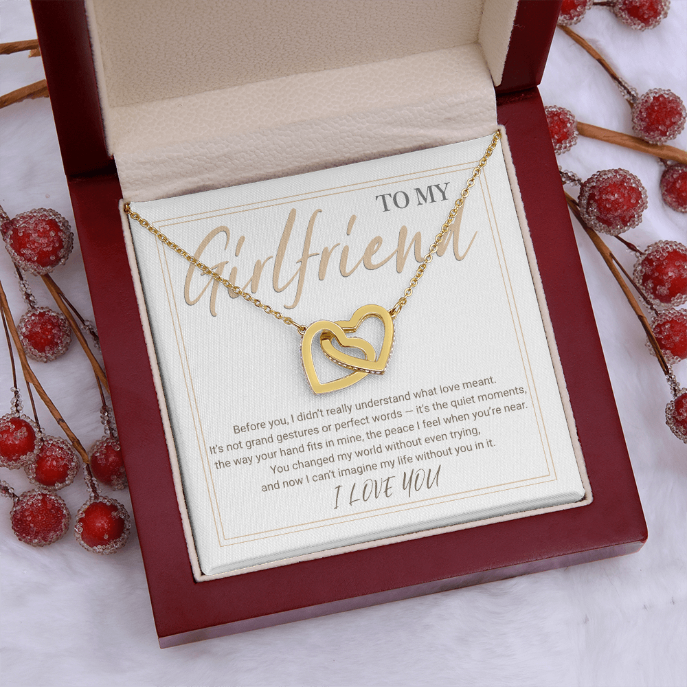 Interlocking Hearts Necklace – A Symbol of Endless Loveс +