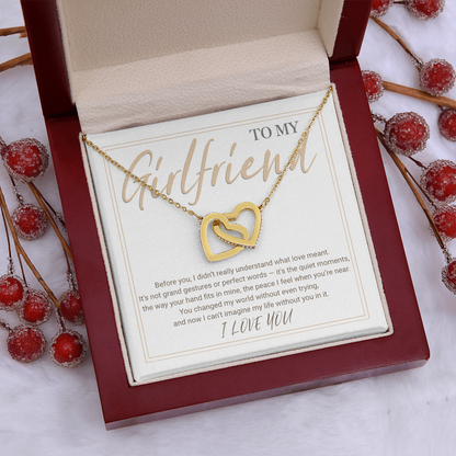 Interlocking Hearts Necklace – A Symbol of Endless Loveс +