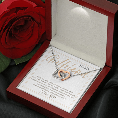 Interlocking Hearts Necklace – A Symbol of Endless Loveс +