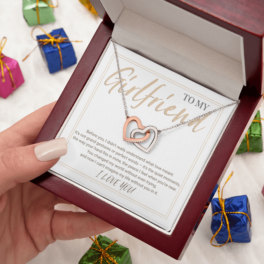 Interlocking Hearts Necklace – A Symbol of Endless Loveс +