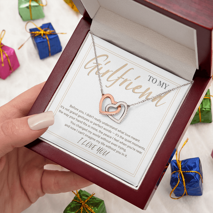 Interlocking Hearts Necklace – A Symbol of Endless Loveс +