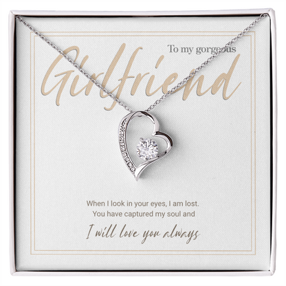 Forever Love Sparkling Heart Necklace – Timeless Gift of Devotion