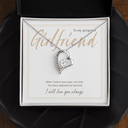 Forever Love Sparkling Heart Necklace – Timeless Gift of Devotion