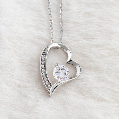 Forever Love Sparkling Heart Necklace – Timeless Gift of Devotion